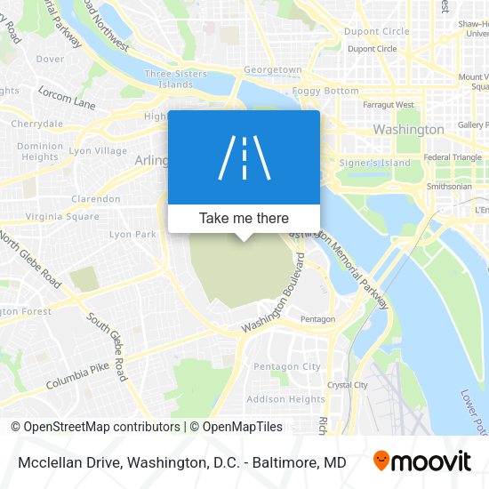Mapa de Mcclellan Drive