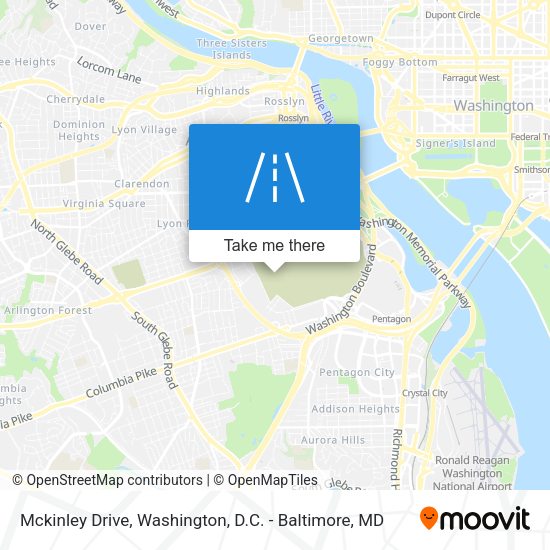 Mapa de Mckinley Drive