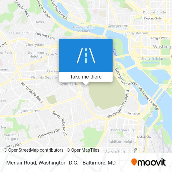 Mcnair Road map