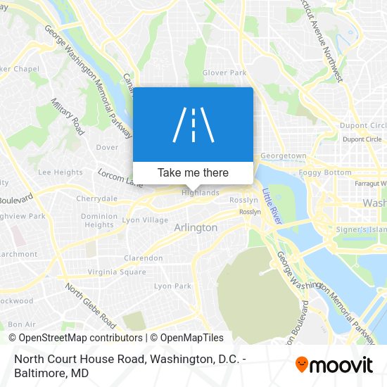 Mapa de North Court House Road
