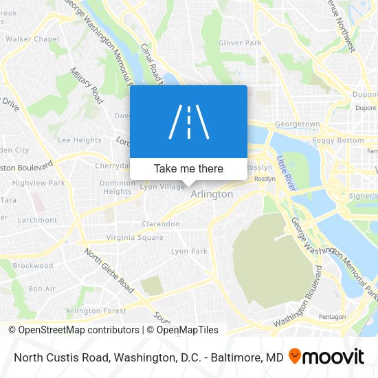 Mapa de North Custis Road