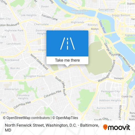 Mapa de North Fenwick Street