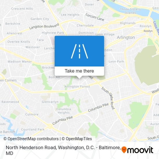 Mapa de North Henderson Road