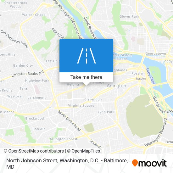 North Johnson Street map