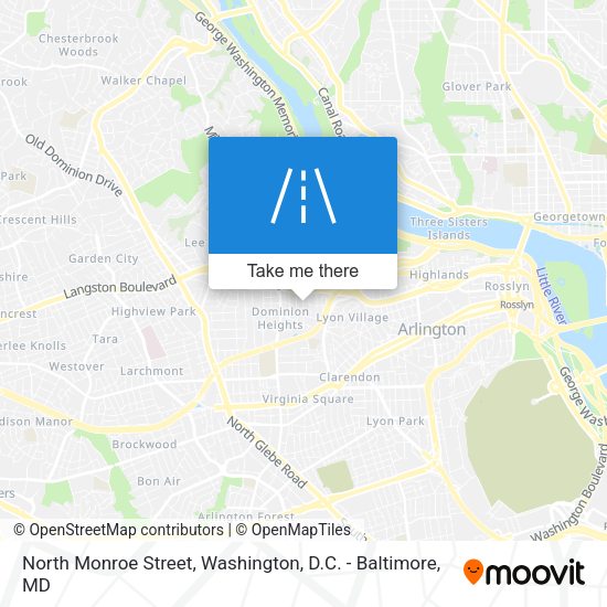 Mapa de North Monroe Street
