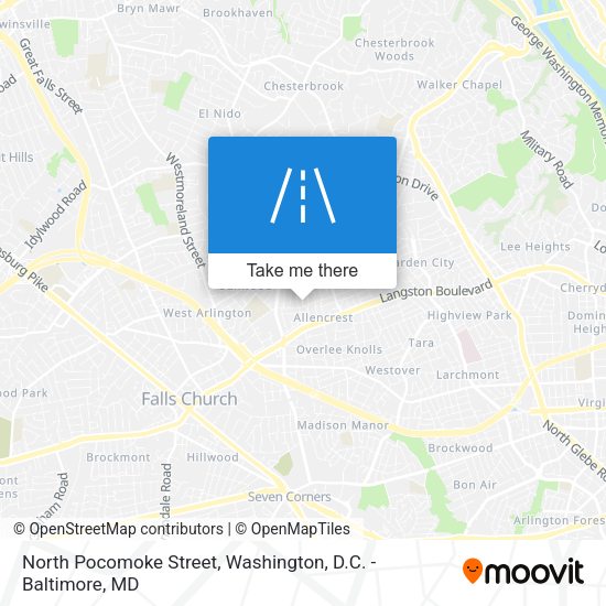 North Pocomoke Street map