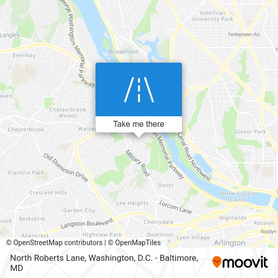 Mapa de North Roberts Lane