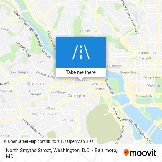 Mapa de North Smythe Street