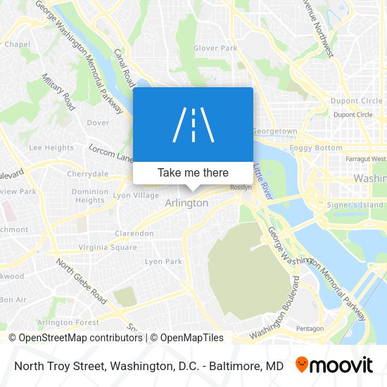Mapa de North Troy Street