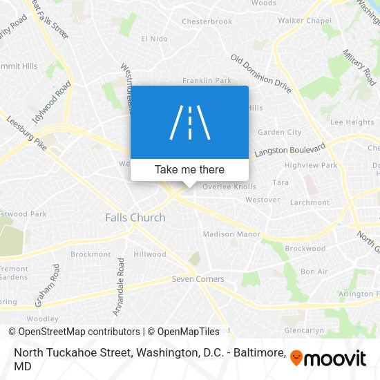 North Tuckahoe Street map