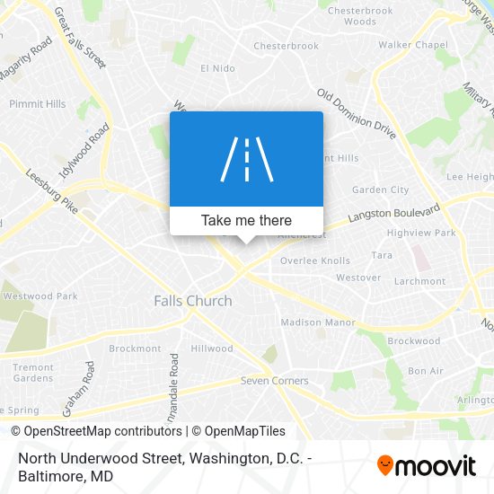 Mapa de North Underwood Street