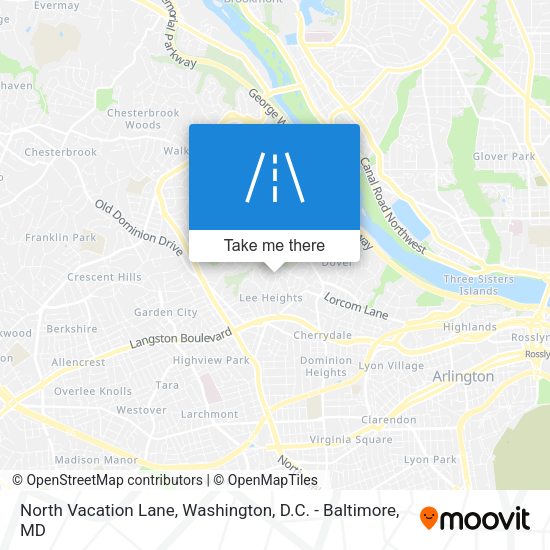 Mapa de North Vacation Lane