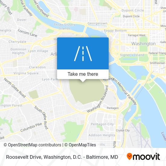 Roosevelt Drive map