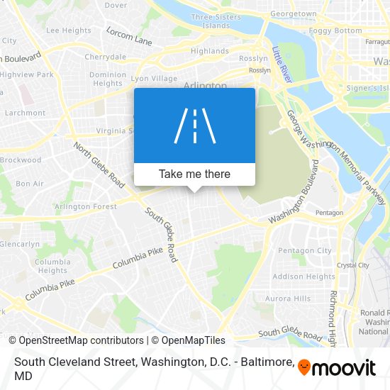 South Cleveland Street map