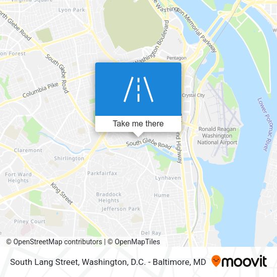 Mapa de South Lang Street
