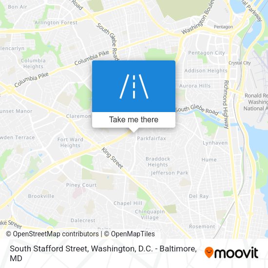 Mapa de South Stafford Street