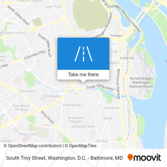Mapa de South Troy Street