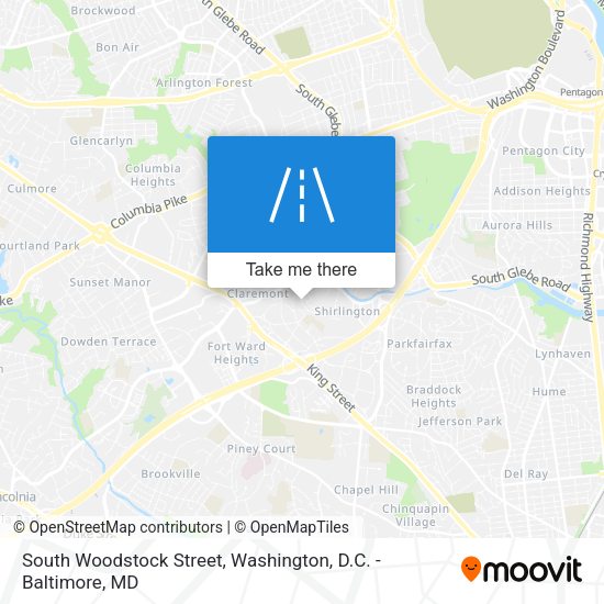 South Woodstock Street map