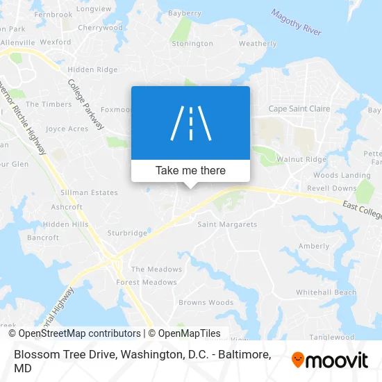 Blossom Tree Drive map