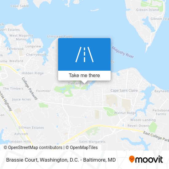 Brassie Court map
