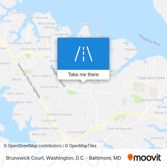 Brunswick Court map
