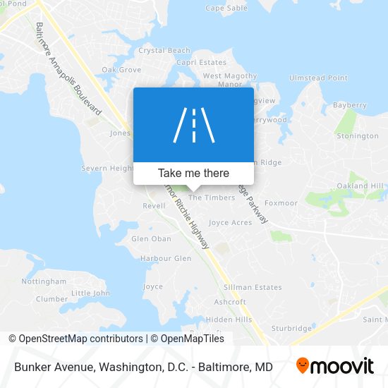 Mapa de Bunker Avenue