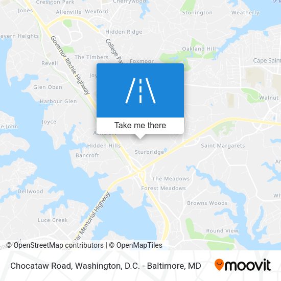 Chocataw Road map