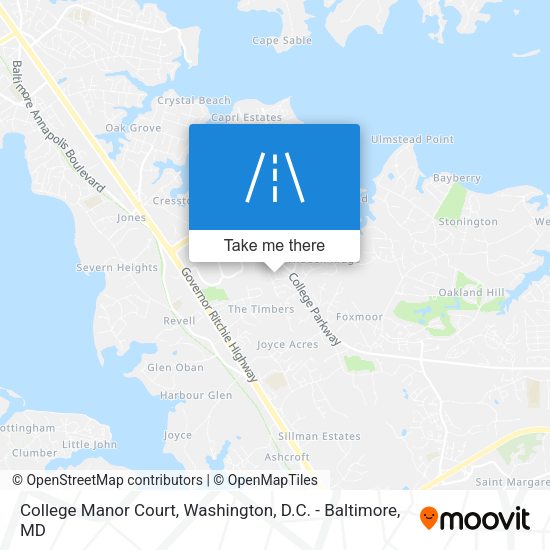 Mapa de College Manor Court