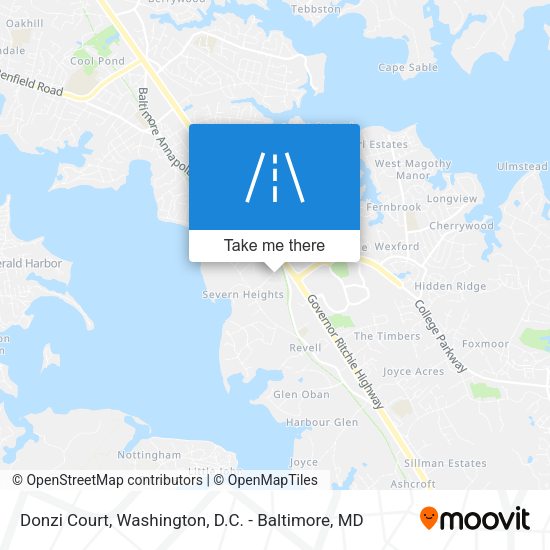 Donzi Court map