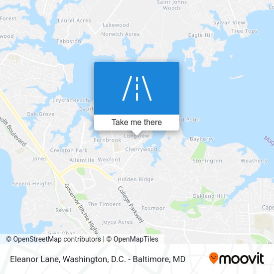 Eleanor Lane map