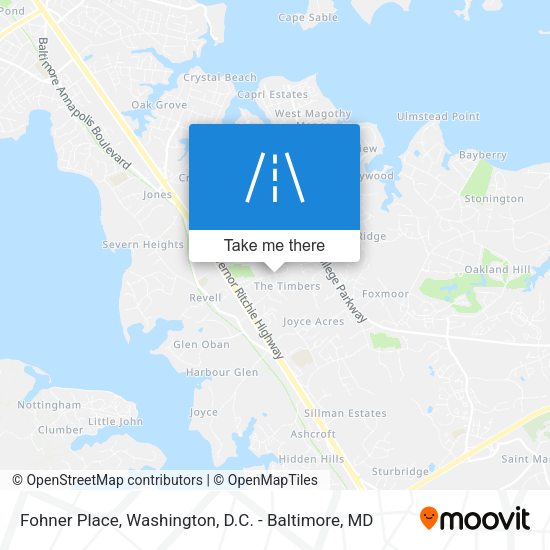 Fohner Place map
