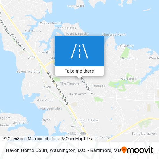 Mapa de Haven Home Court