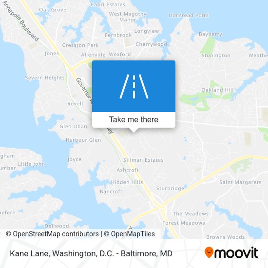Mapa de Kane Lane