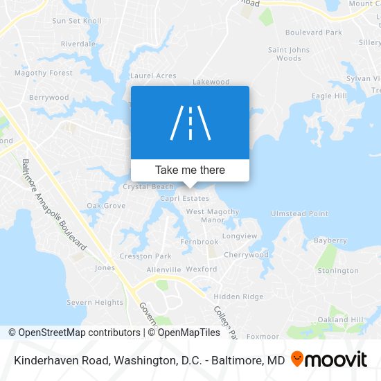 Kinderhaven Road map
