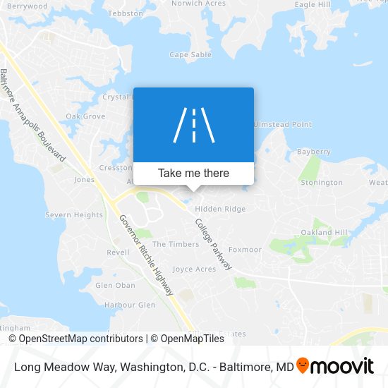 Long Meadow Way map