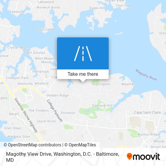 Mapa de Magothy View Drive
