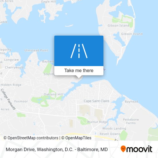 Morgan Drive map