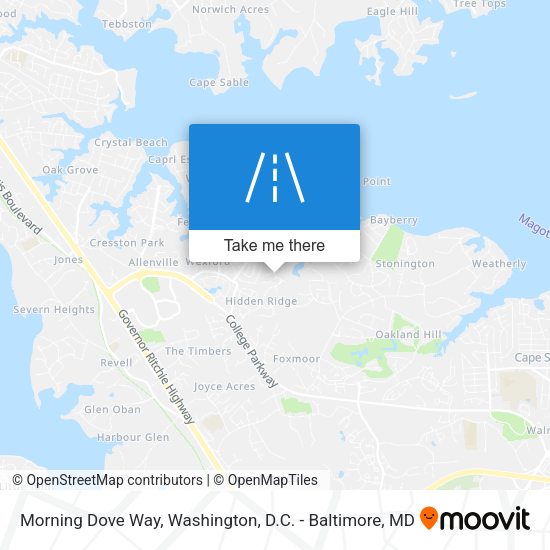 Mapa de Morning Dove Way