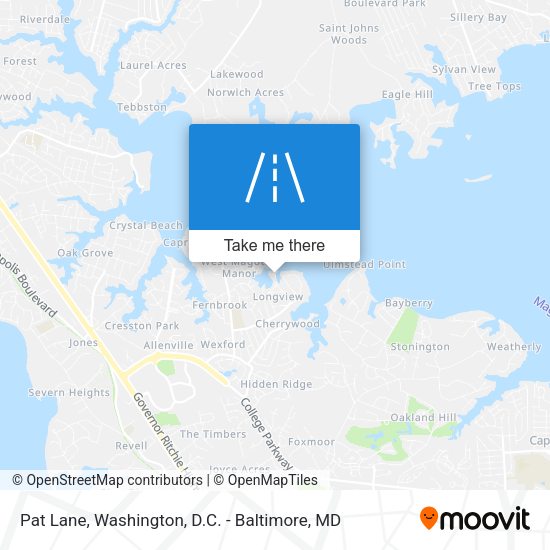 Pat Lane map