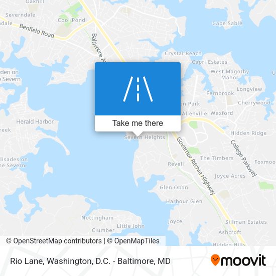 Rio Lane map