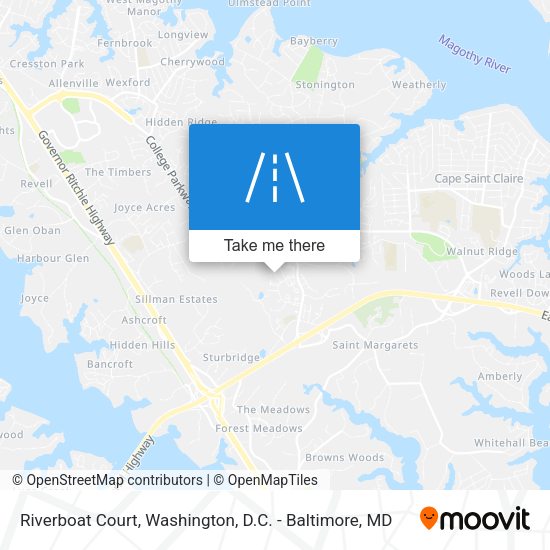 Mapa de Riverboat Court