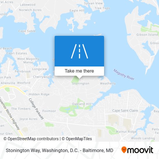 Mapa de Stonington Way