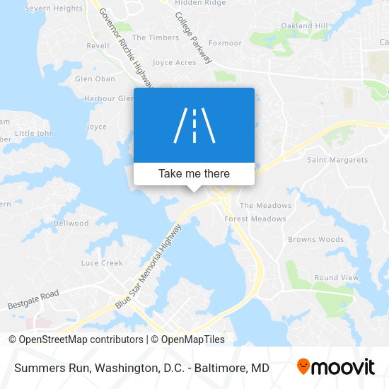Summers Run map
