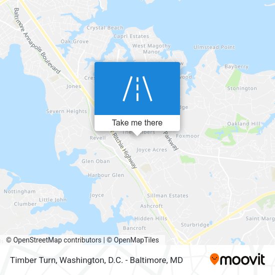 Timber Turn map