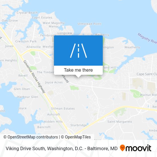 Mapa de Viking Drive South