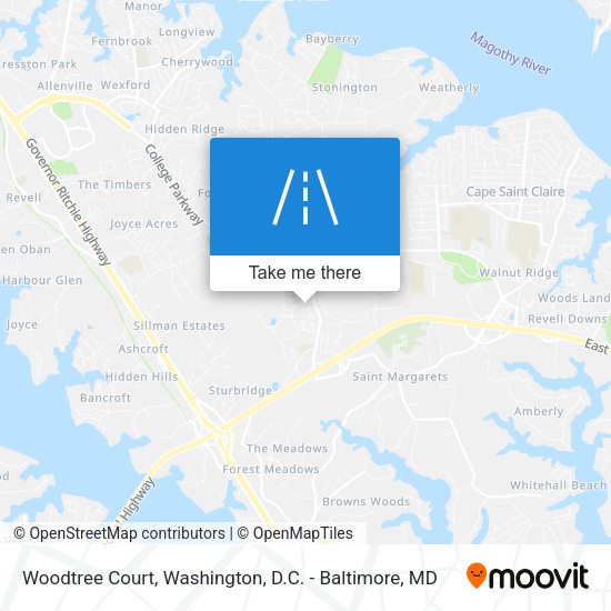 Woodtree Court map