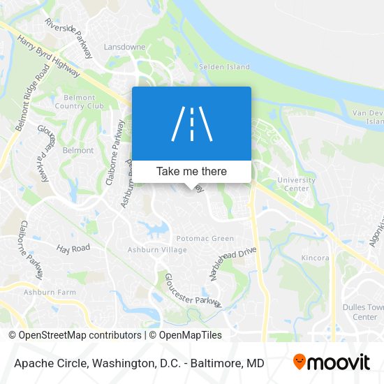 Apache Circle map