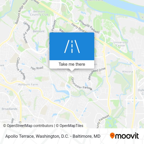 Apollo Terrace map