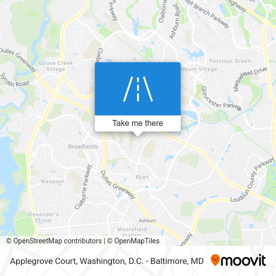 Applegrove Court map