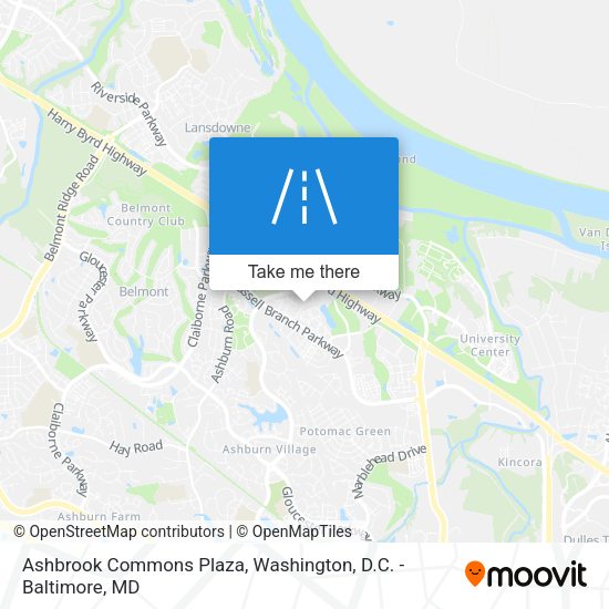 Ashbrook Commons Plaza map